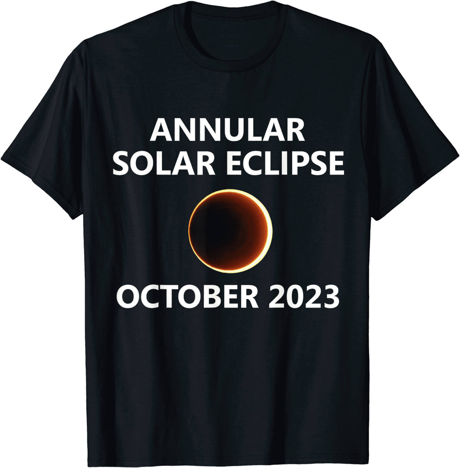 Annular Solar Eclipse 2023 October Oct 14 Nevada Colorado T-Shirt ...
