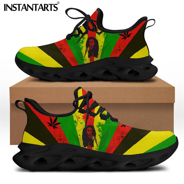 Zapatos de hombre, zapatillas casuales con bandera de Jamaica, marca de diseñador, moda, con cordones, para caminar, zapatos planos de verano para hombre, calzado