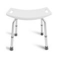 thumbnail image 5 of DMI Non‑Slip Shower Chair Bath Seat, Aluminum Tub Bench, No‑Tools Assembly, Adjustable Height, 300 lb Capacity, Bench Style, White, 5 of 9