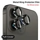 thumbnail image 2 of Anillo de Metal para lente, Protector de cristal para iPhone 11 12 13 Pro Max, protección de lente de cámara para iPhone 12Pro 13Pro 14 Pro Max, película para cámara Dengxun unisex, 2 of 2