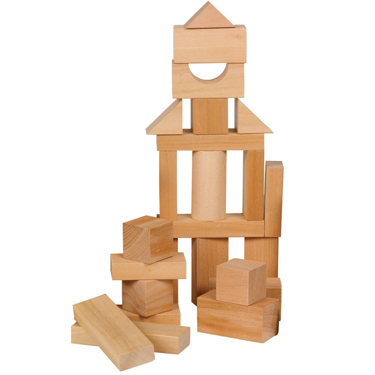 Small World Toys Toddler Blocks - 50 Pieces