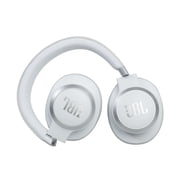 JBL Live 660NC - Wireless over-ear NC headphones - White