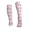 thumbnail image 2 of Bixox Cute Kawaii Panda Print Compression Socks,Compression Socks Women & Men Circulation for Medical,Running,Athletic, 2 of 7