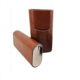thumbnail image 3 of Cigar Leather Humidors, Cigar Leather Box, Brown Leather Humidors1pc, 3 of 4