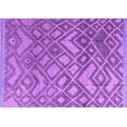 thumbnail image 1 of Ahgly Company Indoor Rectangle Abstract Purple Modern Area Rugs, 8' x 12', 1 of 4