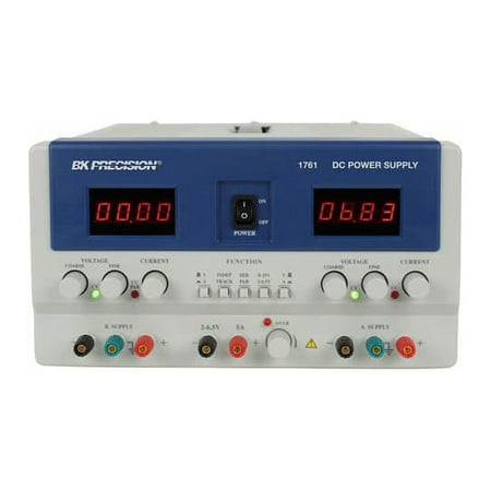 B&k Precision Triple Output DC Supply,0-35 V DC,5 V DC 1761