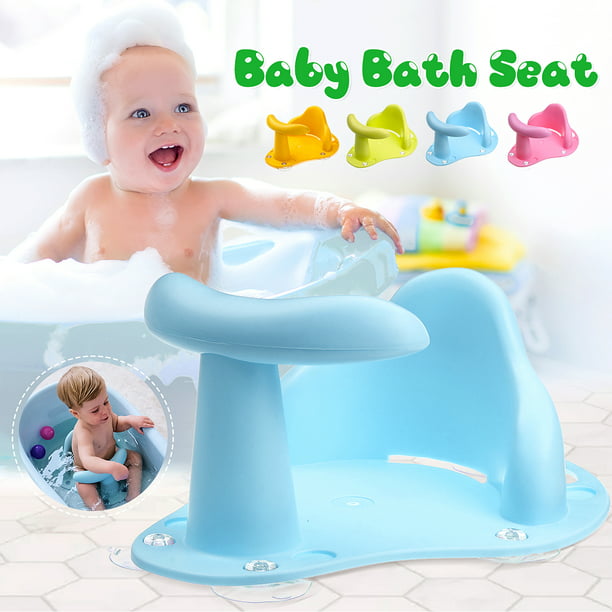 Baby Bath Tub Seat Mat Child Kids Anti, Toddler Bathtub Safety Seats