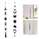 thumbnail image 2 of Moon Phase Wall Hanging Pendant for Office Nursery Bedroom Decorative Wood Wall Home Decorations Window Art Ornaments, 2 of 5