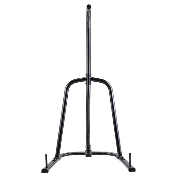 KFFKFF Boxing Bag Stand, Robust Steel Exercise Gear, Punching Bag Support, Can Hold Maximum 140 lbs, Independent Sandbag Frame with Weighted Foundation, Workout Apparatus for Domestic Gym Fitness