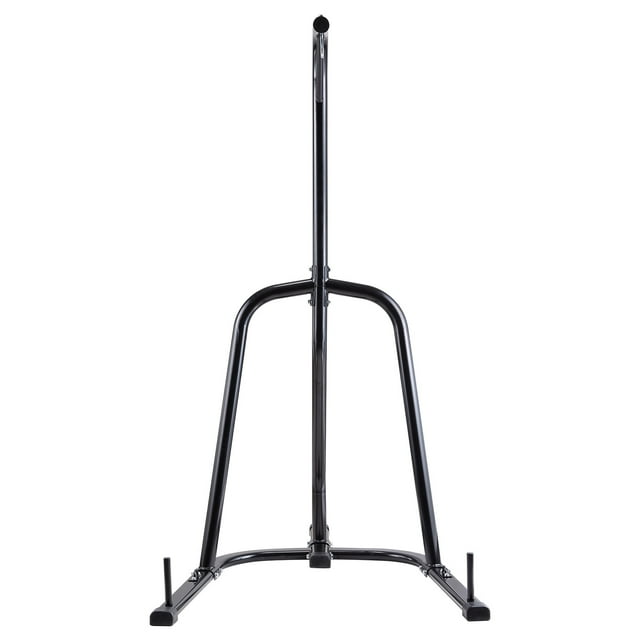KFFKFF Support de Sac de Frappe, Équipement d'Entraînement en Acier Robuste, Support de Sac de Frappe de Boxe, Supporte jusqu'à 140 Lb, Support Autoportant pour Sac de Sable avec Base Lestée