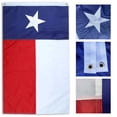 thumbnail image 4 of Hometravel 3x5FT Texas State Flag, Embroidered 210D Nylon, Heavy Duty Outdoor Garden Decor, 4 of 9