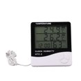 thumbnail image 1 of Temperature Humidity Meter, Large Screen Display Digital Electronic Thermometer Sensitive High Accuracy Alarm Clock For Indoor Outdoor ANGGREK Otros, 1 of 8