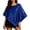 Blue, variant on Fantasy Costume Accessory, Irregular Sequin Poncho Shawl, Glitter Triangle Sequined Wrap Cape for Halloween Party Wedding Evening Costume, Multi Color Sparkly Cover Up, Gold One Size