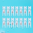 thumbnail image 2 of FRCOLOR paper pegs 200pcs Mini Wooden Photo Clips Mini Clothes Clip Multi-function Paper Message Pegs 2.5cm,0.98"X0.28"X0.12", 2 of 4