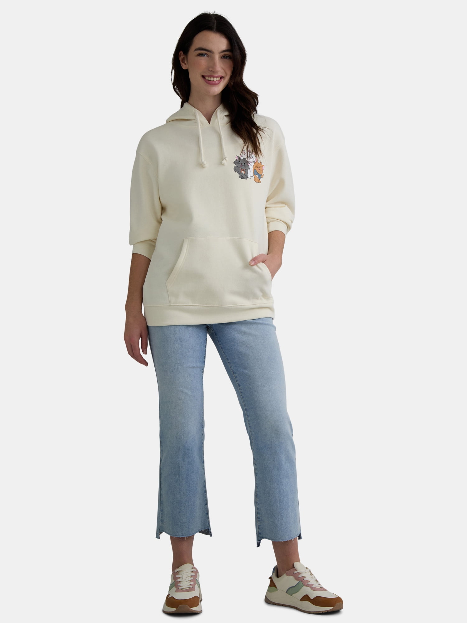 Aristocats Women’s Graphic Hoodie, Sizes XXS-XXL