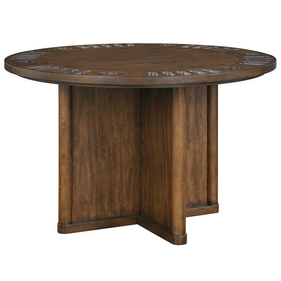 Steve Silver Cambridge 6PC Game Set, Table, Game Top,