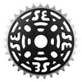 thumbnail image 1 of SE Bikes Chainring 1pc 33T 1/8 Alloy Anodized (Red), 1 of 3