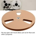 thumbnail image 3 of 10" Full Aluminum Blank Tape Reel Silver, Improve Sound Quality, Universal Design, 3 of 7