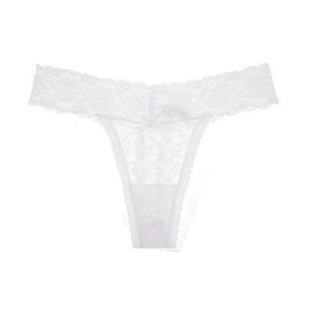 

Spdoo Women s Breathable Seamless Thong Panties Lace Underwear