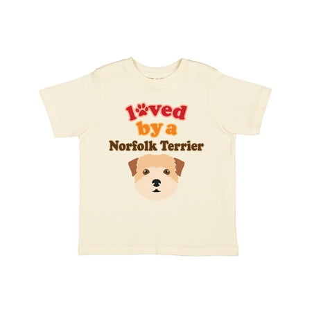 

Inktastic Norfolk Terrier Dog Lover Gift Toddler Boy or Toddler Girl T-Shirt