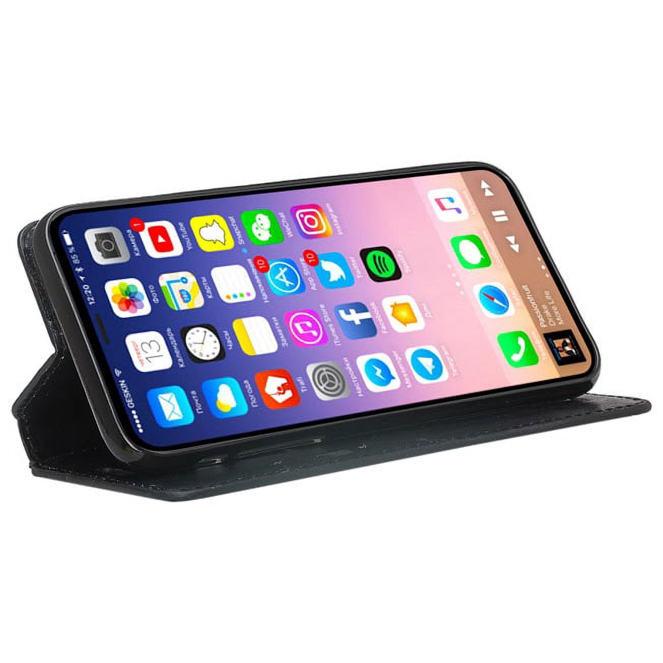 Sumaclife Protective Classic Design Case for Apple iPhone X Exact Perfect Fit