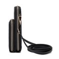 thumbnail image 4 of Bolso de hombro transparente para teléfono para mujer, Cartera de cuero Pu con pantalla táctil negra de 1 pieza, tarjetero para mujer con correa para el hombro y pulsera, 4 of 5