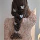 thumbnail image 2 of Horquilla pequeña con forma de mariposa para mujer, sencilla y bonita, con clip lateral, color fantasma, para la parte superior, con forma de pico de pato, accesorios para el cabello, 2 of 6