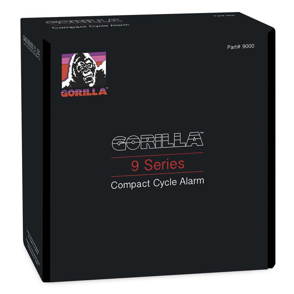 Gorilla Automotive 9000 Cycle Alarm with Remote Transmitter 9000