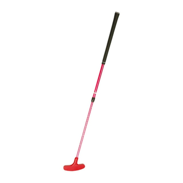 koolsoo Golf Putter Double Face Aide à l'Entraînement Portable pour Adultes Enfants Adolescents Rouge