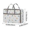 thumbnail image 2 of Ohufall Organisateurs et Rangement de Garde-Robe Épais Robustes Très Grands Sac Fourre-Tout pour Vêtements Sac de Rangement Poignée Renforcée Double Fermeture Éclair Économiseur d'Espace, 2 of 5