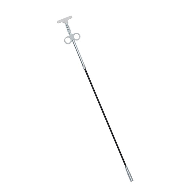 Billuyoard Herramientas de dragado de tuberías de resorte de 90cm, palos limpiadores de drenaje, removedor de obstrucciones, herramientas de limpieza para Suministros de limpieza para el hogar Gris Billuyoard HA003683-01