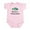 Petal Pink, variant on CafePress - Mommy's Fishing Buddy Infant Bodysuit - Baby Light Bodysuit, Size Newborn - 24 Months