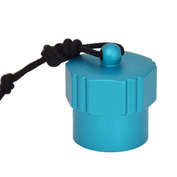 Tapa antipolvo para válvula de tanque de buceo DIN Tapa de válvula de tanque DIN Cubierta antipolvo para buceador DIN Hilo Interno Azul