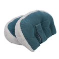 thumbnail image 4 of Pregnancy Waist Support Pillow Adjustable Detachable Soft Breathable U Shaped Maternity Pillow for Back Belly Blue, 4 of 4