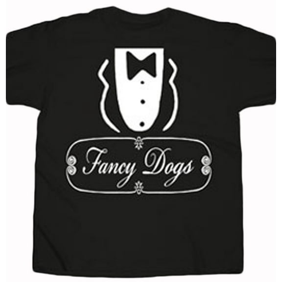 Sausage Party - Fancy Dogs Costume Tuxedo Adult T-Shirt