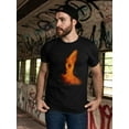 thumbnail image 2 of Abyssinian Cat Portrait T-Shirt Men -Image by Shutterstock, Male Medium, 2 of 4