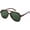 Brown Tortoise/Dark Green, variant on Retro Polarized Aviator Sunglasses Womens Mens Classic 70s 80s Vintage Trendy Square Aviators