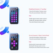 HONCLL StreamDeck 15 Key and 2 Dials Interfaces for Efficient Streaming and Editing