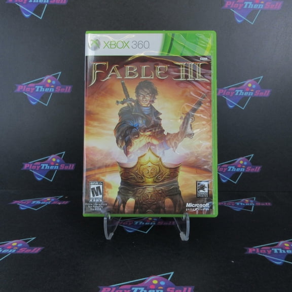 Restored Fable III Video Game, Physical Format/ Xbox 360, Role-Playing, Parental Controls, 4 Offline Players