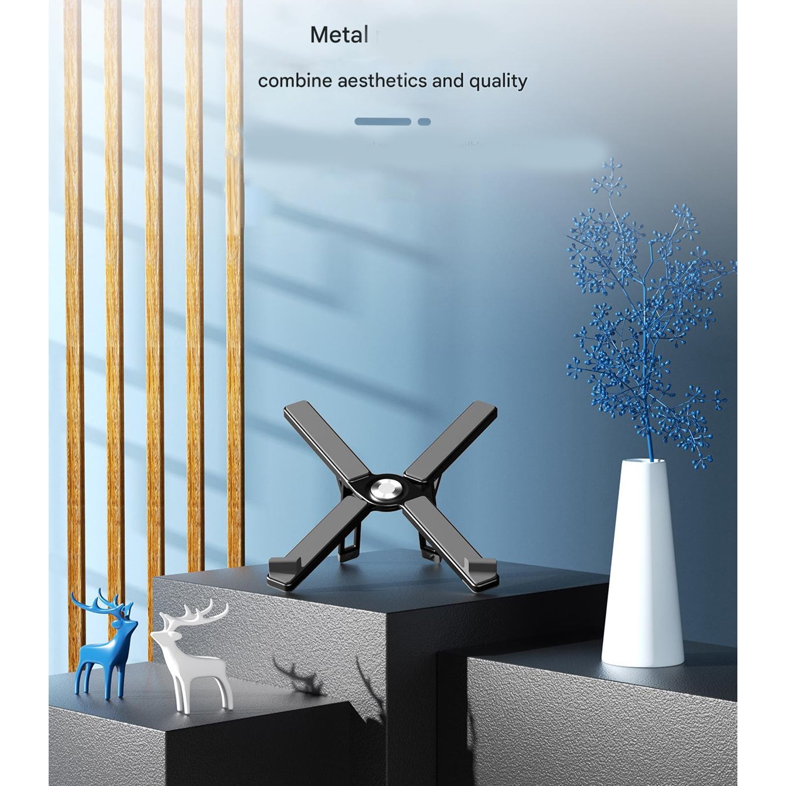 Portable Laptop Stand Foldable Support Base Notebook Stand Bracket Computer Cooling Replacement