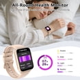 thumbnail image 6 of IOWODO Smart Watch for Women, 1.91" Fitness Watch with Answer/Make Call/100+ Sport Modes/Pedometer/IP68 Waterproof, Fitness Tracke Fits for Android/iPhone, Pink, 6 of 11