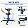 thumbnail image 6 of Garvee 2-Stage Hydraulic Transmission Jack 1100 Lbs, Vertical Telescopic Floor Jack Stand with Foot Pedal, 6 of 8