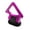 purple, variant on sailesiti ABS Material Car Trailer Towing Hooks for Stylish and Sporty Car Decoration