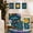 Universe Planet, variant on Custom Baby Bedding Set for Boys-Moonlit Forest Design,Personalized Name 5 Pcs Nursery Bedding-Soft Chic Blanket,Sheet,Changing Pad Cover, Room Rug and Wall Art Set for Newborns Gifts