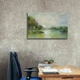 thumbnail image 3 of Epic Graffiti 'Lakeside Fog' by Silvia Vassileva, Canvas Wall Art, 40"x26", 3 of 8