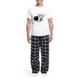 thumbnail image 5 of CafePress - Bowling Men's Light Pajamas - Men's Light Loose Fit Cotton Pajama Set, 5 of 7