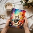 thumbnail image 3 of Hello 2025 Bulldog Celebrates Happy New Year Firework Balloon Spiral Bound Journal Dog Lover Gifts Idea 5x7in Spiral Notebook - 02024, 3 of 5