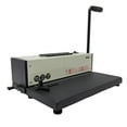thumbnail image 3 of Electric Spiral Coil Paper Punching Machine Coil Binding Machine 110V 4:1 46 Holes Binder with Electric Coil Inserter, 3 of 8