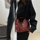 thumbnail image 2 of Bolso Bandolera Compras Mujer Cuero PU 2 Piezas Correa Ancha Ajustable, 2 of 9