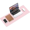 thumbnail image 3 of Gaming Mouse Pad XXL XL Large Mouse Pad Mat Long Extended Mousepad Desk Pad Non-Slip Rubber Mice Pads Stitched Edges Thin Pad (Pink-35.4 * 15.7), 3 of 6